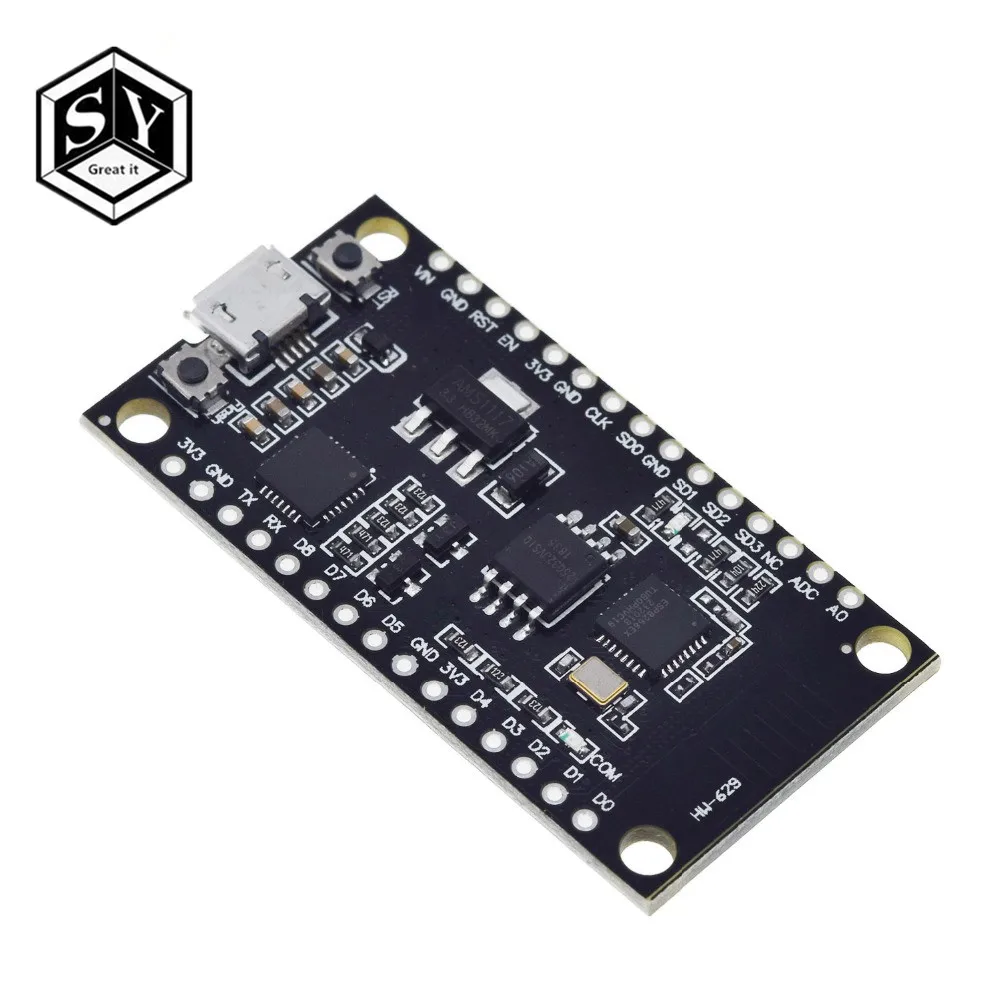 Беспроводной модуль CH340/CP2102 NodeMcu V3 V2 Lua wifi Интернет вещей макетная плата на основе ESP8266 ESP-12F с pcb антенной