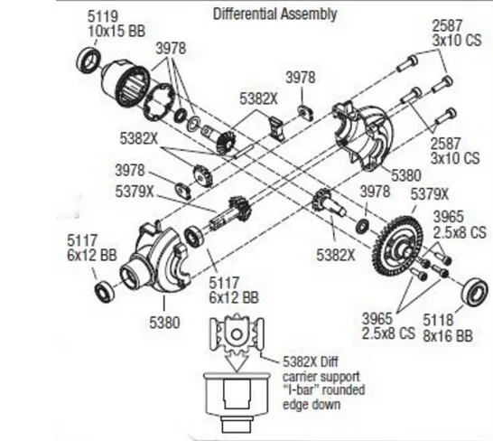 US HR Traxxas Revo, E Revo E Maxx aluminum differential ...