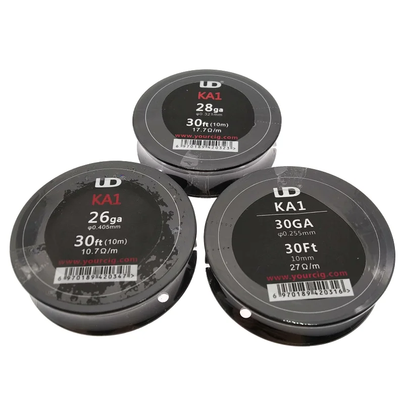 100% Оригинальный Youde UD KA1 провод 26 28 30 GA для электронной сигареты сопротивление