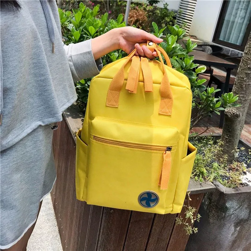 

Fashion Women Backpack for School Teenagers Girls Female Solid Color Gift Backbag Schoolbag For Girls Popular Back Pack Travel