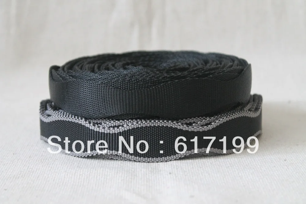 

1"(2.5CM) wide special gourd form (Hulu) high quality nylon webbing ribbon ( black series)