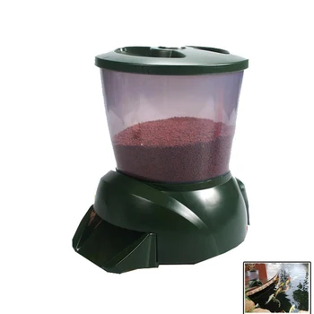 

4.25L Automatic Fish Feeder Fish Tank pond Aquarium Fish Food Automatic LCD Display Timer Feeding Dispenser Adjustable Auto Feed