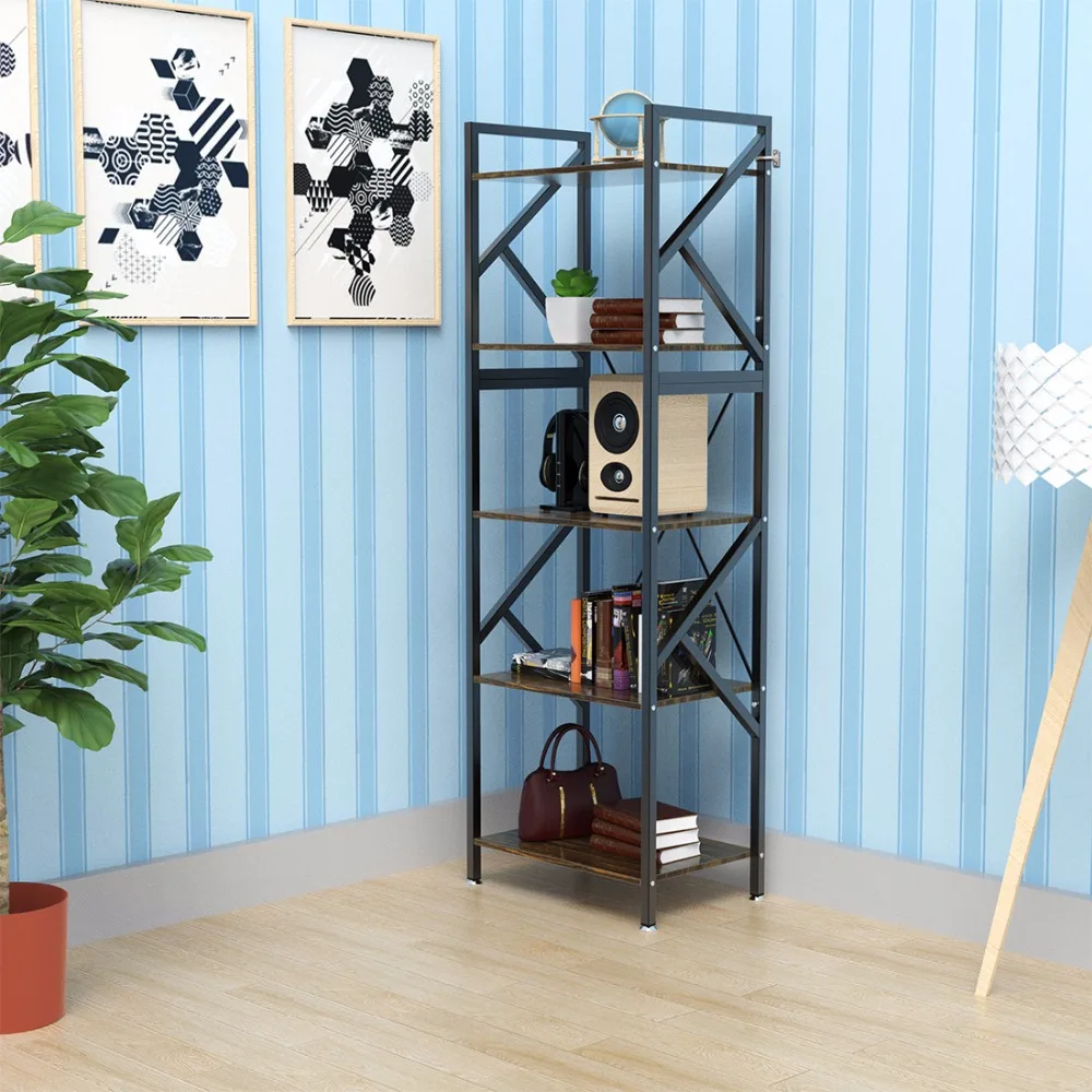 5-الرف رف خمر ريفي رف كتب رف معدني + خزانة خشب Etagere الدائمة تخزين الرف الأثاث للمنزل مكتب 5-الرف رف خمر ريفي رف كتب رف معدني + خزانة خشب Etagere الدائمة تخزين الرف الأثاث للمنزل مكتب