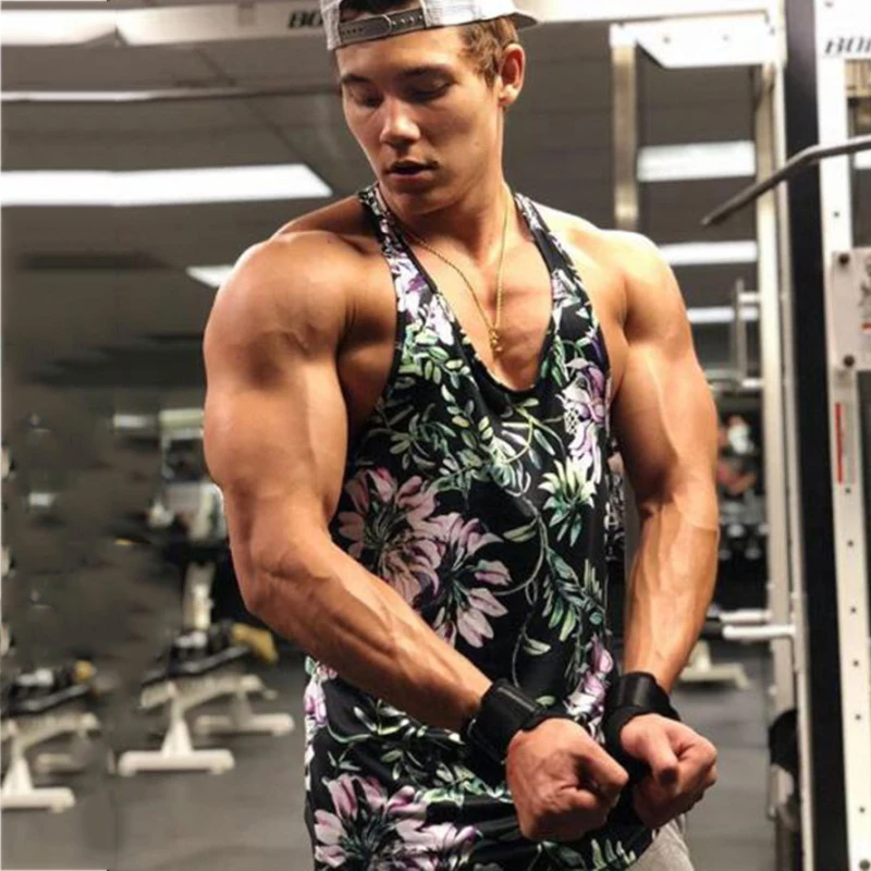 Sports Top Running Vest Men's tank top (20)