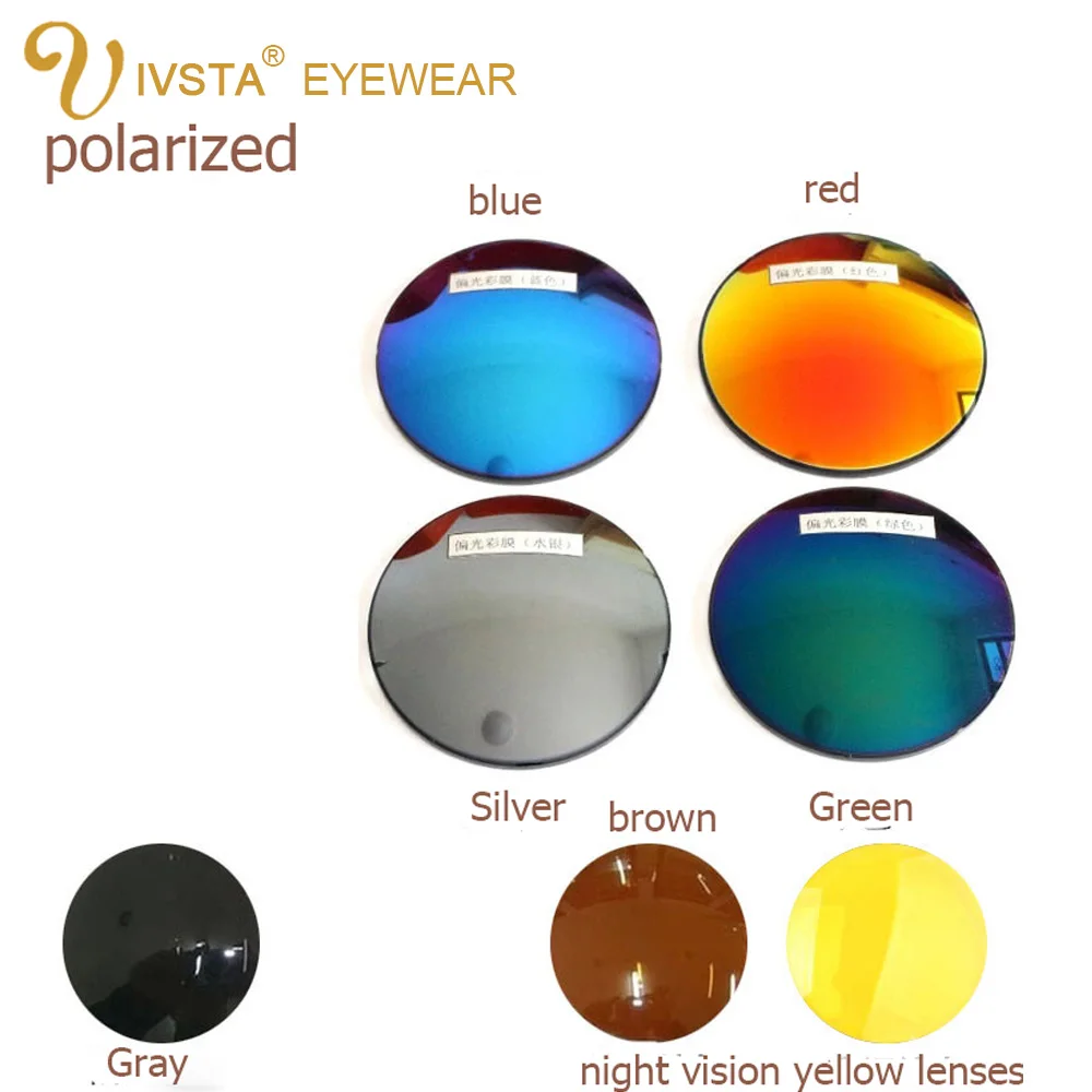 IVSTA Polarized Sunglasses Myopia Mirror lenses optics blue night