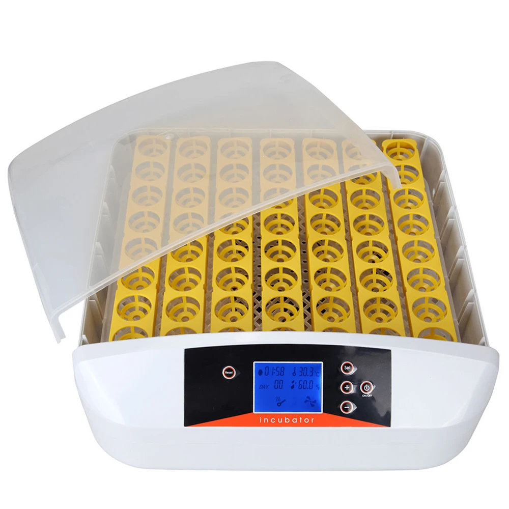 

Intelligent Automatic Egg Turner Digital Hatching 96 Eggs Incubator Chicken Duck Egg Hatcher Mini Egg Incubator Hatching Eggs