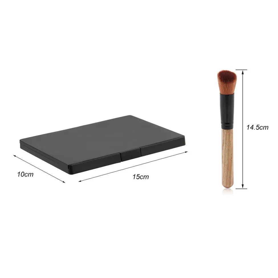 

10Pcs 15 Colors Cream Makeup Set pinceis de maquiagem Concealer Palette Sponge Gourd Puff Powder Brush