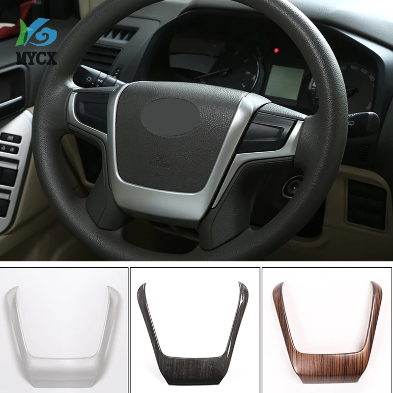 

Для Toyota Land Cruiser Prado FJ150 150 2010-2018 автомобильные аксессуары ABS Рулевое колесо украшения полосы отделка