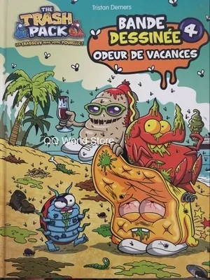 Vol 4 1 книга для детей, для детей, для малышей, мультяшный комикс, цветная картинка, история, книга для мусора, BANDE DESSINEE Vol, 1, 2, 4, 5, французская книга, Возраст 3-12 лет - Цвет: Vol 4