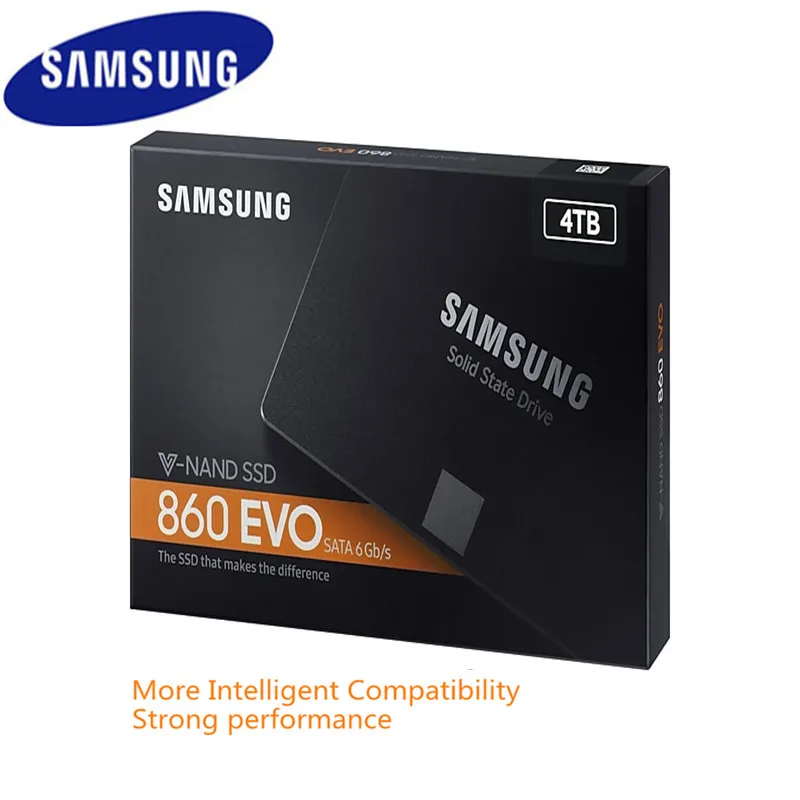 Samsung Ssd Hdd 4 ТБ 860 Evo Внутренний твердотельный диск Жесткий Sataiii для ноутбука