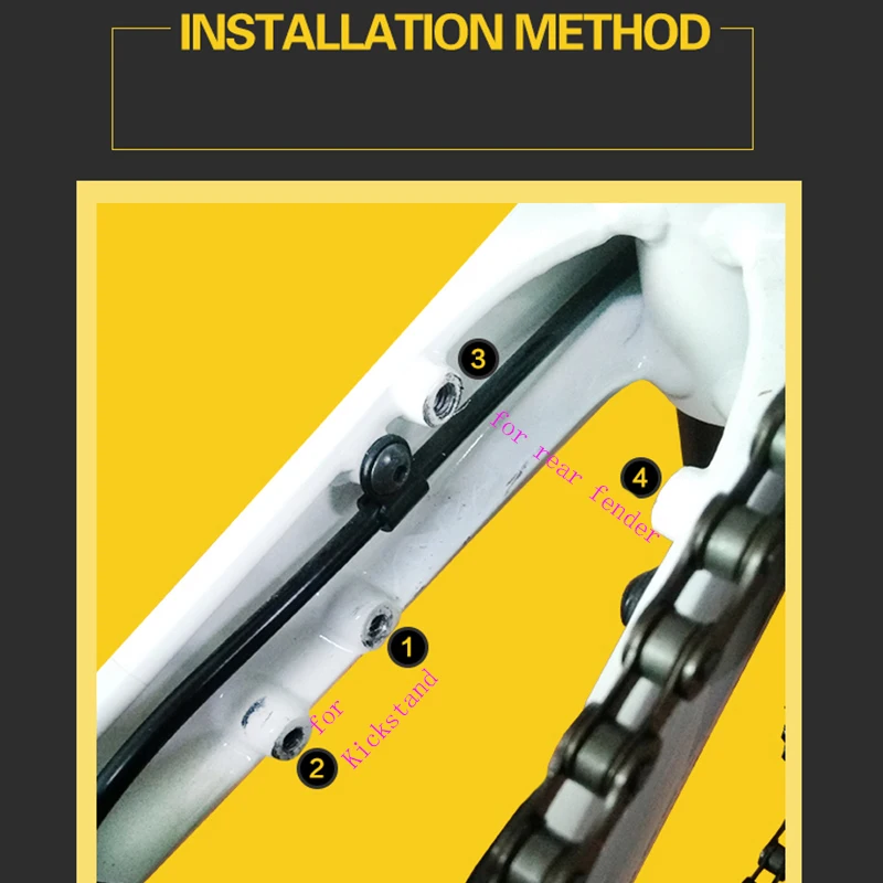 Tire-Tyre-Splash-Mudguard-Front-Rear-Fender-Shelf-for-Xiaomi-Mijia-Qicycle-EF1-Electric-Bike-Bicycle(3)