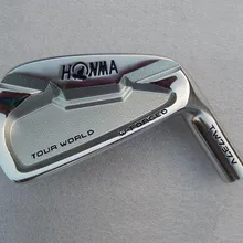 Абсолютно 8 шт. Honma TW737V Железный набор серебро Honma TW Golf кованые железные клюшки для гольфа 4-10 сталь/графитовый Вал с крышкой головы
