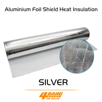 

Aluminium Foil Shield Heat Insulation Sound Absorption inflaming retarding ceiling roof wall floor attic100CM*300CM