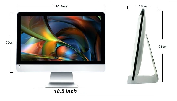 18.5 21.5 23.6 23.8 27 дюймов i5 1080 P беспроводной интерактивный сенсорный Desktop LCD TFT HD IPS монитор CCTV дисплей все в одном ПК