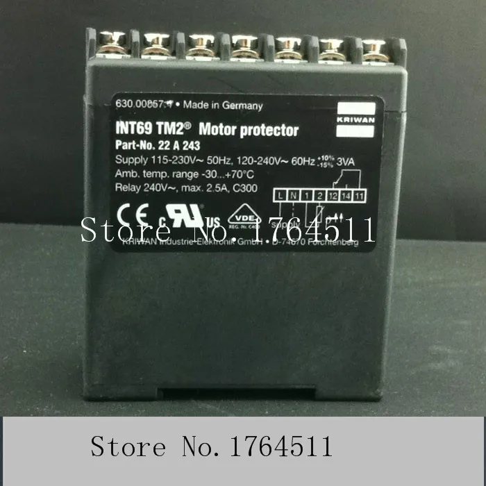 

[BELLA] [New original authentic] German KRIWAN INT69 TM2 22A243 module distributor compressor protection
