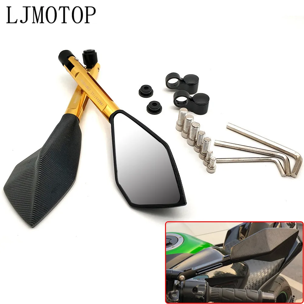 CNC мотоциклетные зеркала заднего вида боковые для honda CBR 1000 RR 1000RR dio стикер cr Cbr 600 yzf