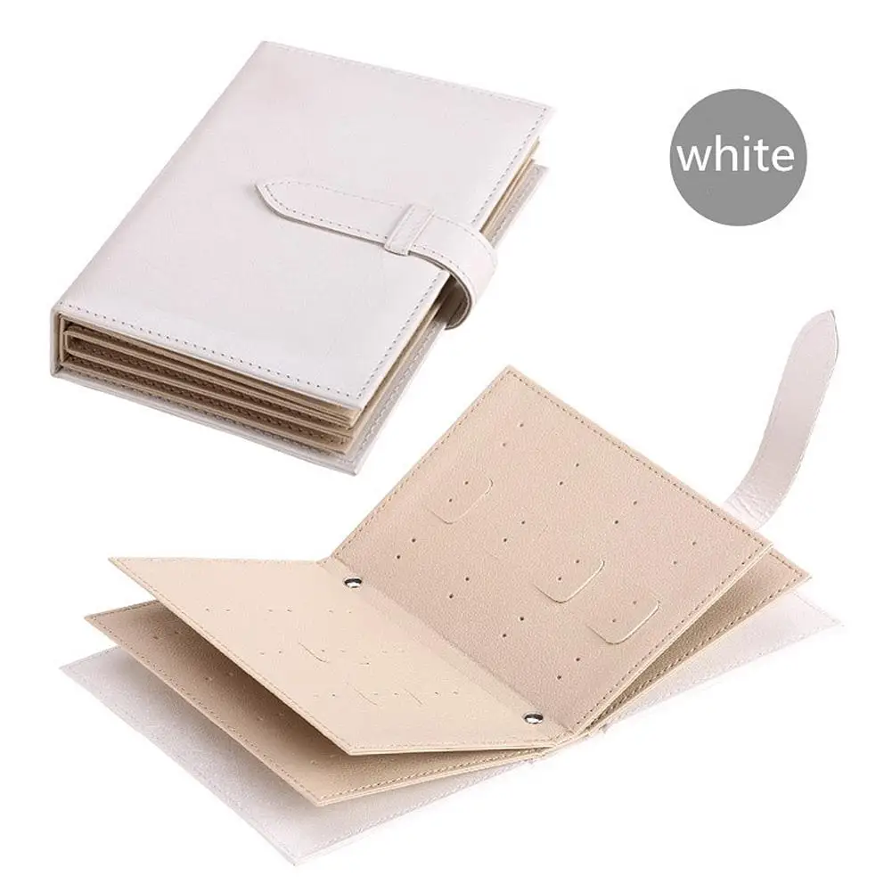 XIUFEN Women Jewelry Display for Earrings Storage Book Creative Jewelry Box Earring Carrying Case Jewelry Packaging