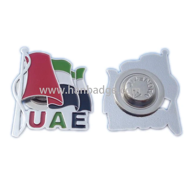 

Customized UAE National Day Badges Custom UAE Flag Badges The United Arab Emirates Custom Pins Badges Emblem