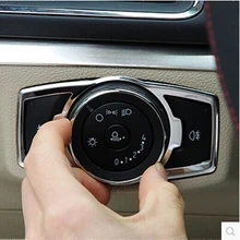 Нержавеющая сталь салона отделкой фар переключатель наклейки Футляр для Ford Focus 3 эскорт Kuga стайлинга автомобилей