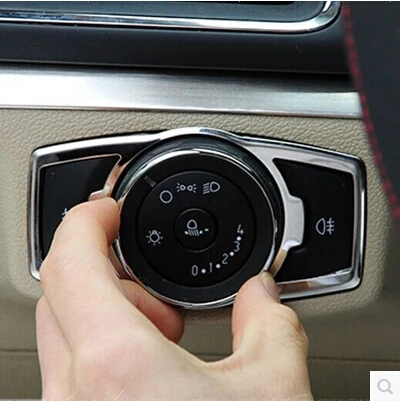 Car-Styling Headlight Switch sticker case for Ford Everest Ranger Escort Mustang Mondeo Focus 3 4 Kuga EDGE Taurus Explorer | Автомобили и