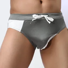 Бренд Плавание Breifs водонепроницаемые купальники Для мужчин Краткая Sexy Плавание костюм Плавание ming Мужские Шорты для купания человек Плавание ming шорты D40