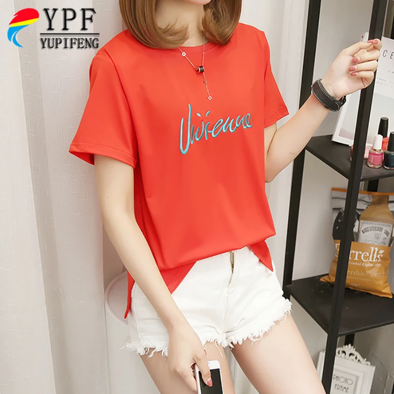Large size T Shirt Top new Harajuku letter printing Summer
