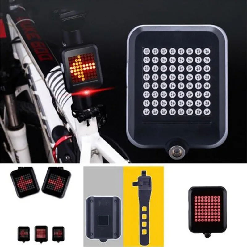 Flash Deal Bicycle Light MTB Bike Intelligent Steering Brake Tail Light USB Charging Projection Lamp Bicycle Night Cycling Warning Light 0 Flash Deal Bicycle Light MTB Bike Intelligent Steering Brake Tail Light USB Charging Projection Lamp Bicycle Night Cycling Warning Light 0