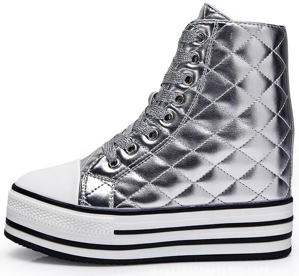 sneakers zeppa 12 cm