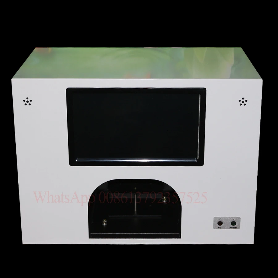  2020 best selling nail printer built with computer and screen nail machine printing on 5 real nails
