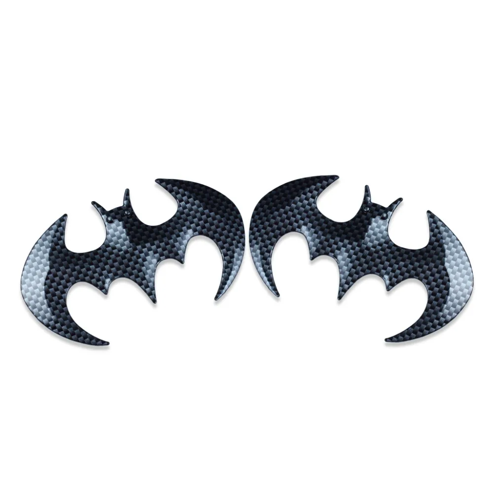 Car 3DLogo Carbon fiber style Chrome Emblem Badge Sticker Self Adhesive Badge Decal For Car Truck SUV (4)