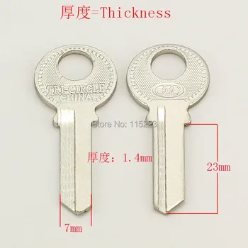 

A058 Hose Key blanks Supplies Key For House Door Lock Keys 50 pieces/lot
