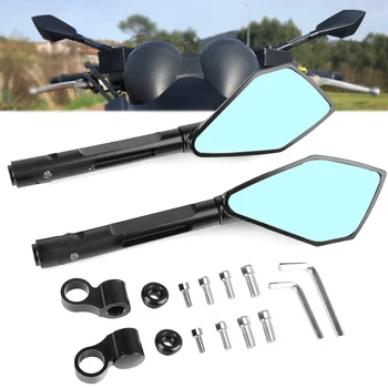 

Full CNC Aluminum motorcycle rearview Side mirror For honda CBR 600RR PCX125 yamaha Kawasaki z750 Suzuki Ducati Rear View Mirror