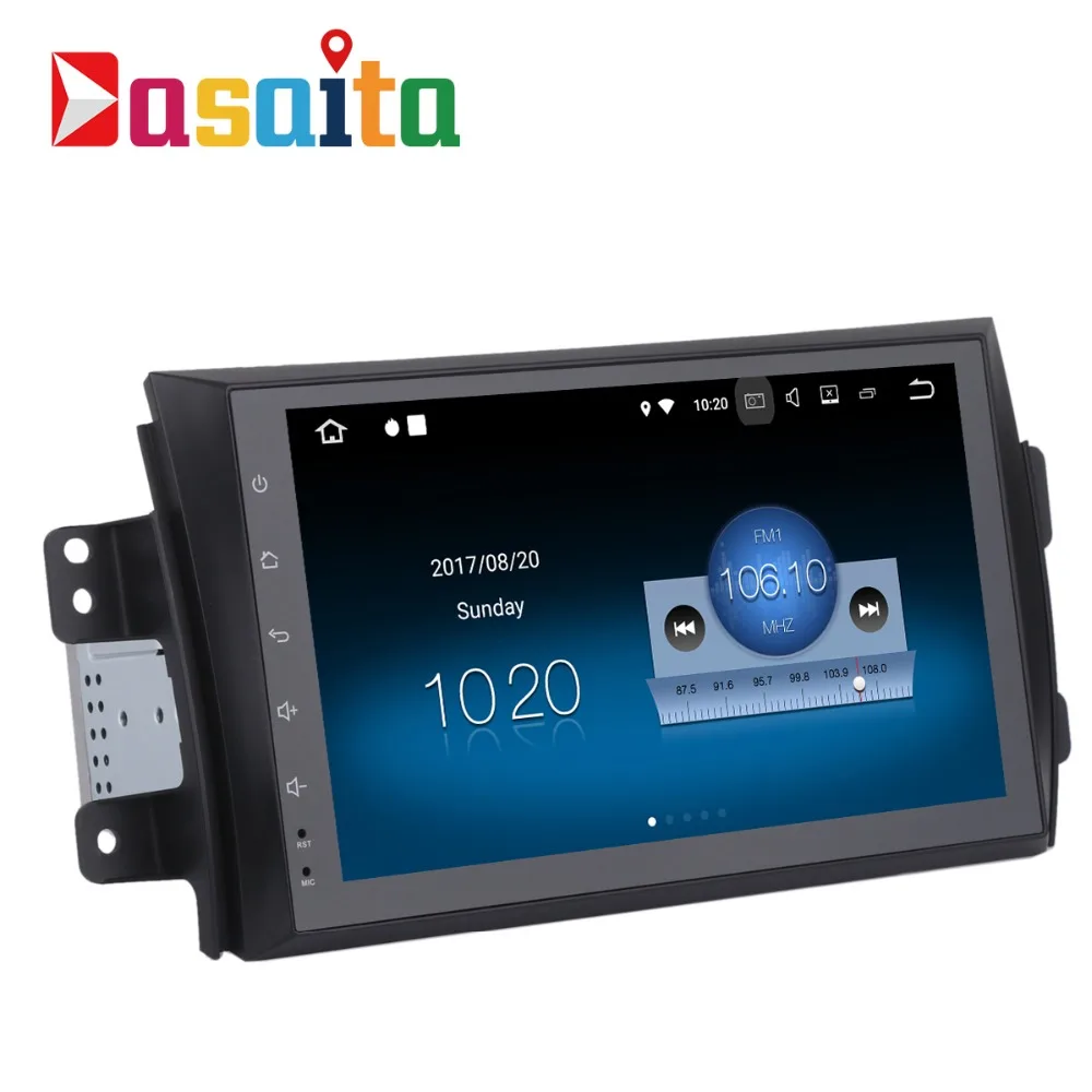 Discount Dasaita 9" Android 7.1 Car GPS Player Navi for Suzuki SX4 2006-2011 with 2G+16G Quad Core No DVD Stereo Radio Multimedia HDMI 4G 0