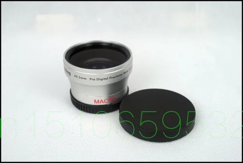 Wide Angle Mais Lente de Conversão Macro 40.5 0.45 Prata 40.5 mm 0.45x - Image 2