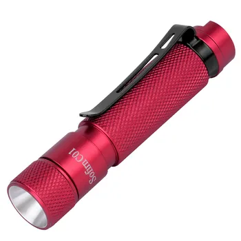 Sofirn C01 specjalna Mini latarka LED AAA wysoka 95 CRI 3400K brelok LED Hat Light 6 kolorów tanie i dobre opinie CN (pochodzenie) Odporny na wstrząsy Bez regulacji 50 m Pojedynczego pliku emergency night light Czerwony Niebieski