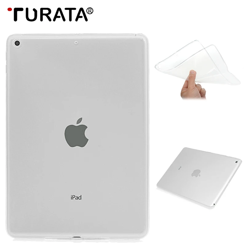 Карамельный Цвет Мягкие TPU силиконовый чехол для Apple iPad 9 7 &quot2017/iPad Air Чехол