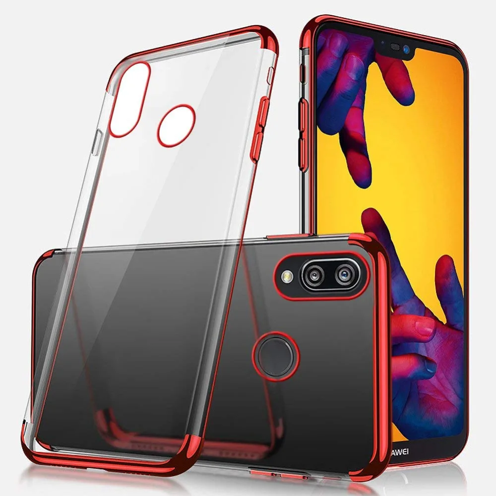 Ascromy Plating Glitter Case For Huawei P20 Pro Lite Mate 20 Cover Silicone Luxury (7)