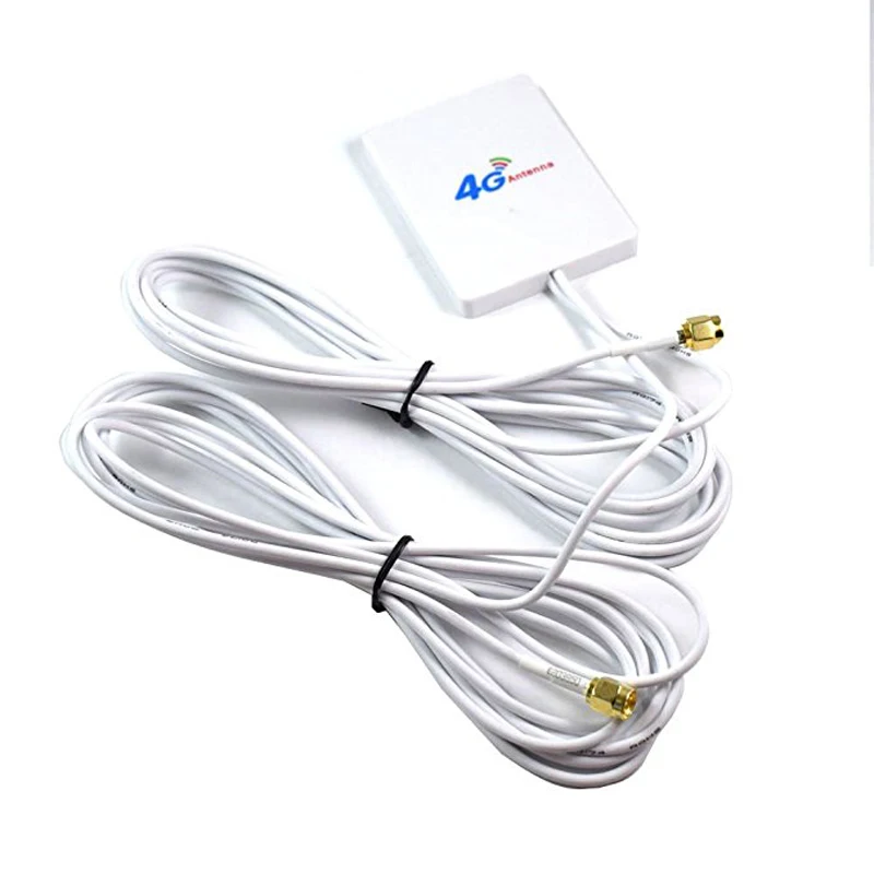 LEORY 28dBi 4g LTE панель с антенной WIFI антенна 2 шт. м кабель TS9/SMA штекер/CRC9 разъем для 3G 4G