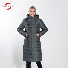 MODERN NEW SAGA Full Sizes Female Warm Winter Parkas Women Fashion Coat Ladies Casual Down Jacket Outwear Clothing For Women