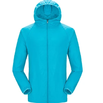 

Summer Outdoor Quick Dry fishing jackets Sun-Protective windproof weaterproof Jacket Multi-color fashion metal zipper coat
