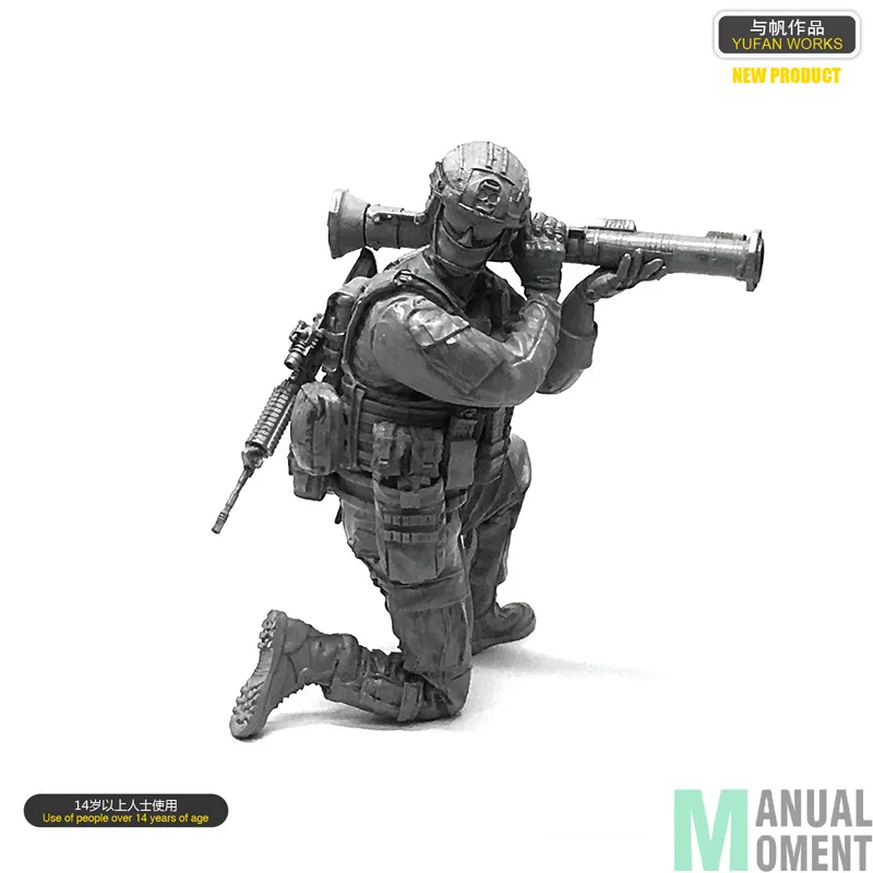 Высокое качества миниатюрный 1/35 ВМС США Seal Commando анти-Броня отдельного солдата Смола Модель Рисунок комплект Лоо-28