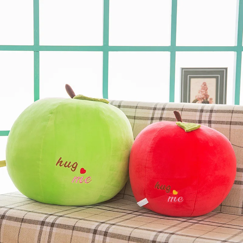 Игрушка плюшевая в виде красного яблока 20 45 см|apple plush toy|toy fruitsplush fruit toys |