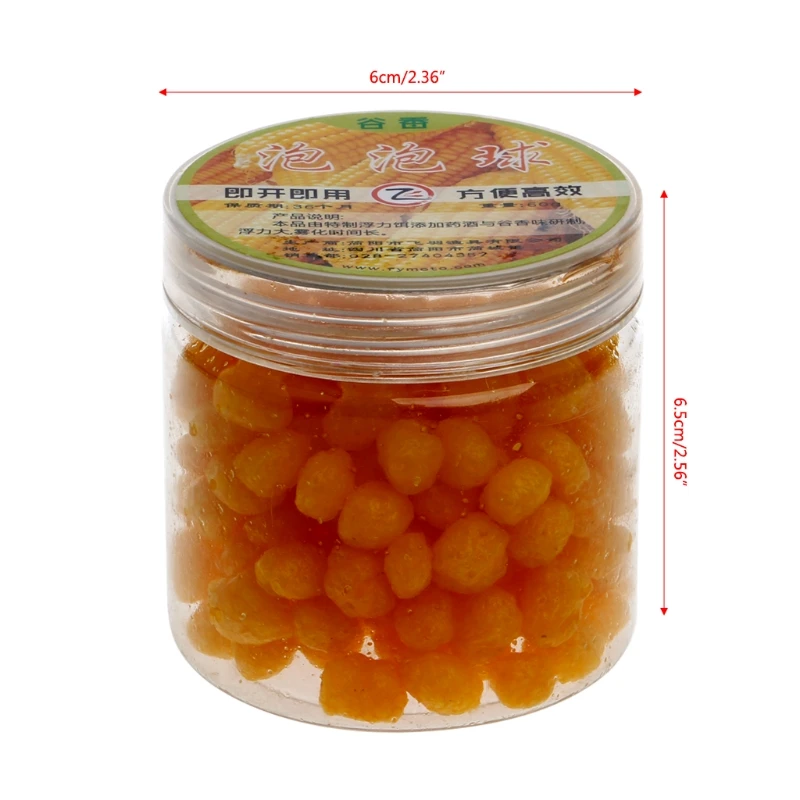 

1 Bottle Carp Fishing Baits Balls Pop Floating Lure Freshwater Saltwater Tackles