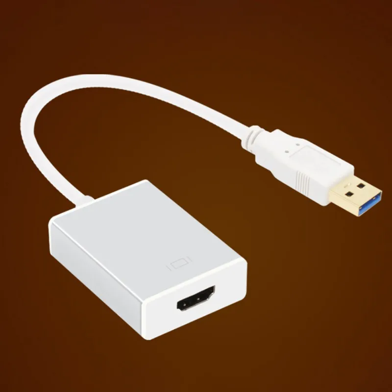 USB 3,0 к HDMI адаптер HD 1080P видео кабель конвертер для портативных ПК 5,0 Гбит/с высокоскоростной передачи с CD