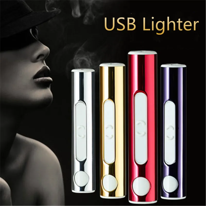 Portable-USB-Electronic-Lighter-Rechargeable-Windproof-Cigarette-Lighter-Flameless-Plasma-Arc-Lighter-Smoking-Gadgets-for-men