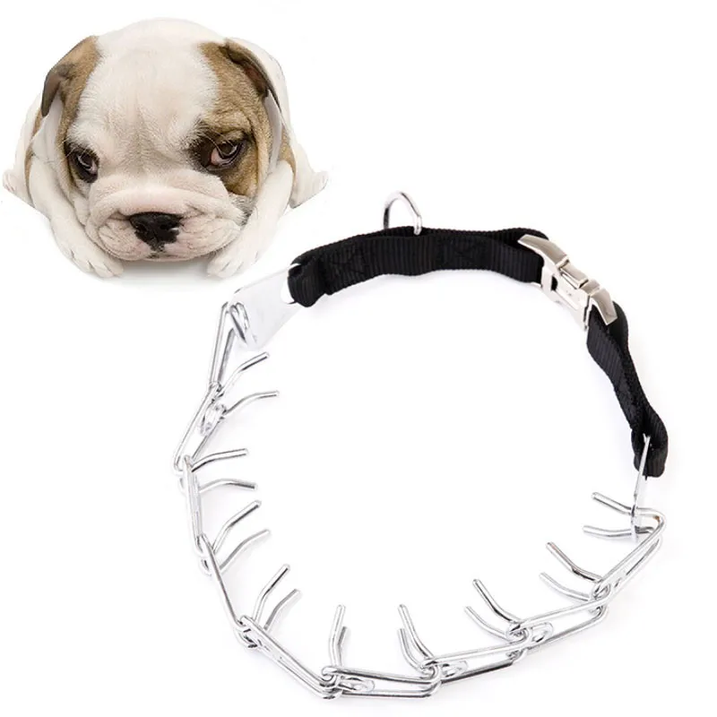 Misterolina 4.0mm*60cm Nylon Collar for Small Medium Dogs Training