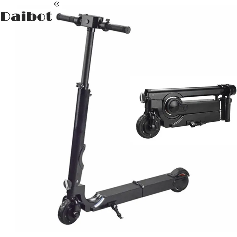 

Daibot Electric Scooter Adults Two Wheel Electric Scooters Brushless Hub Motor 200W 24V Mini Folding Kick Scooter For Adult