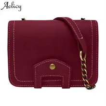 Aelicy/женские сумки-мессенджеры из искусственной кожи, тонкие сумки через плечо, винтажная маленькая через плечо, сумка-портфель, женские кошельки