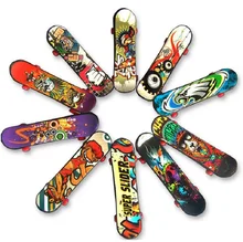 2017 Multicolor Fingerboard Professional Finger Board Tech decks Funny Finger Skateboard Toys Desk mini Skateboard Children