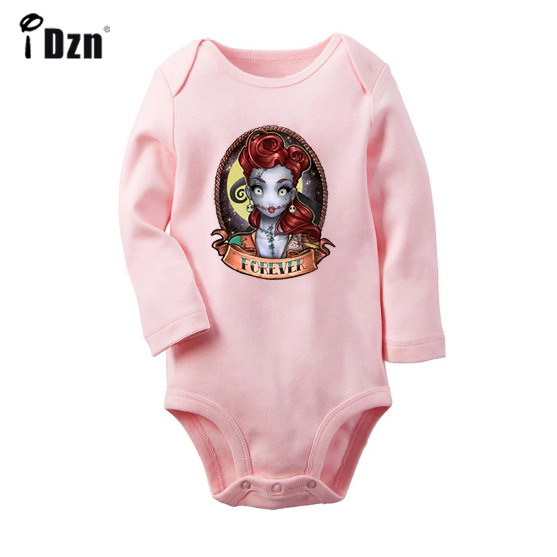 Forever Tattoo Girl Retro Art Newborn Baby Boys Girls Outfits Jumpsuit Print Infant Bodysuit Clothes 100 Cotton Sets Bodysuits Aliexpress